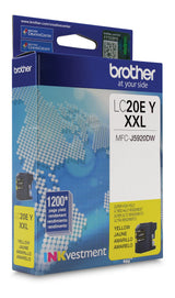 Brother LC20E Yellow Ink, INKvestment Super High Yield (LC20EYS)