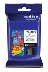 Brother LC3017 Innobella High-Yield Black Ink Cartridges, 2 Pack