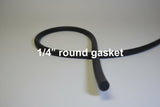 CNC - Sponge Gasket Round 6.35mm (1/4")