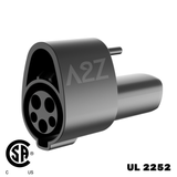 J1772 Charger To NACS Vehicle | AC | UL2252/CSA-C22.2 Certified | The Atom Adapter