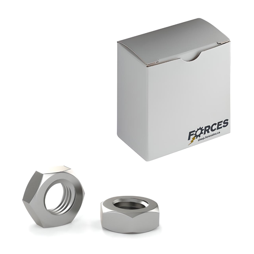 1-1/2"-12 Hex Jam Nut - Stainless Steel 316