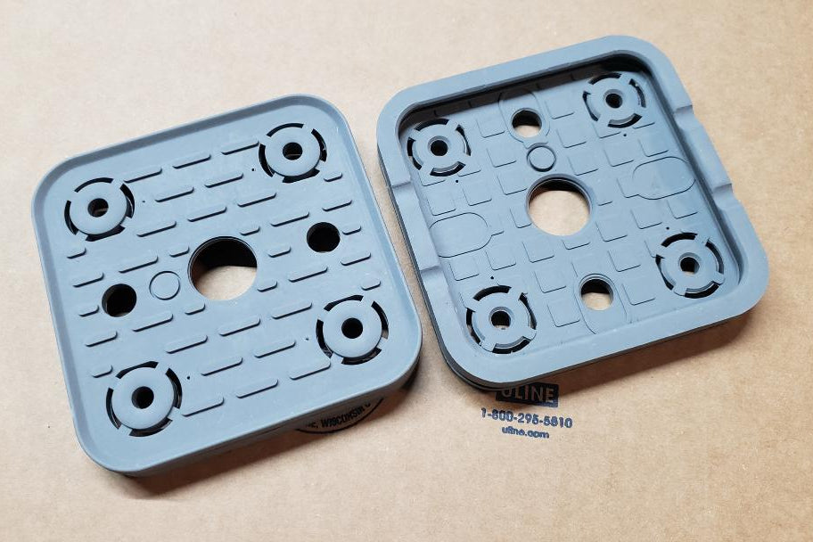 CNC - Almohadilla de goma 116*116mm