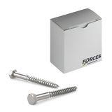 Hex Lag Screw 3/8"-7 x 5" - Stainless Steel 18-8