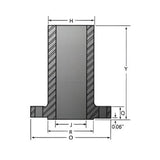 Long Weld Neck Flange Class #300 - SS 316/316L
