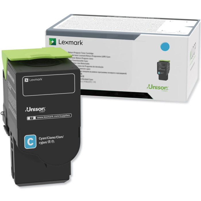 Lexmark 75M1HC0 Cyan High Yield Return Program Toner