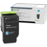Lexmark 75M1HC0 Cyan High Yield Return Program Toner
