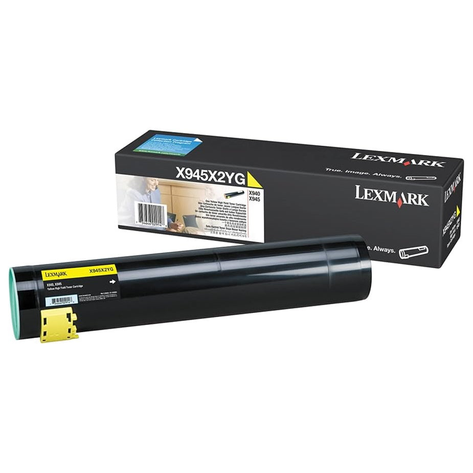 Lexmark X945X2YG Yellow Extra High Yield Toner Cartridge