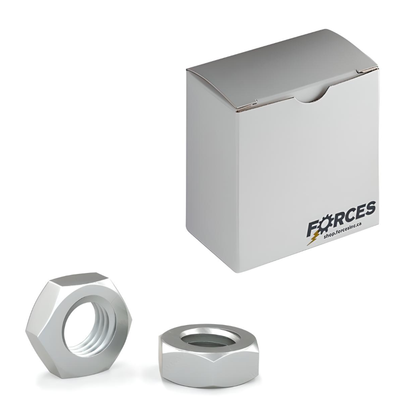 10-24 Machine Screw Hex Nut - Zinc Plated ASTM A563