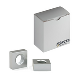5/16"-18 Machine Screw Square Nut - Zinc Plated Grade A ASTM A563