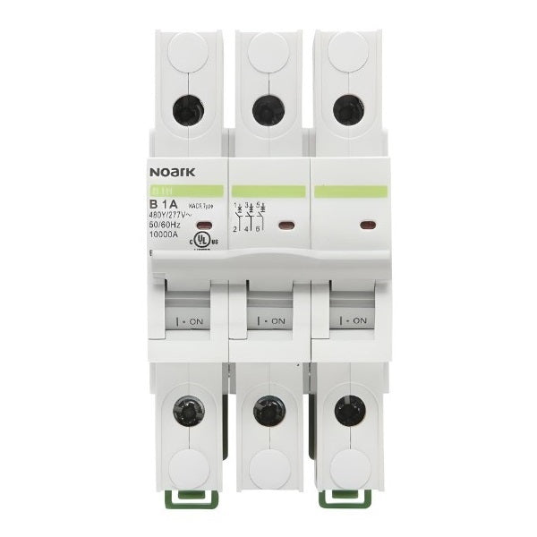 Miniature Circuit Breaker 30A, D Curve 480Y/277Vac 3P | B1H3D30