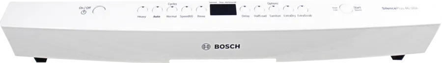 Bosch Dishwasher Facia Panel Part 00773854 -White