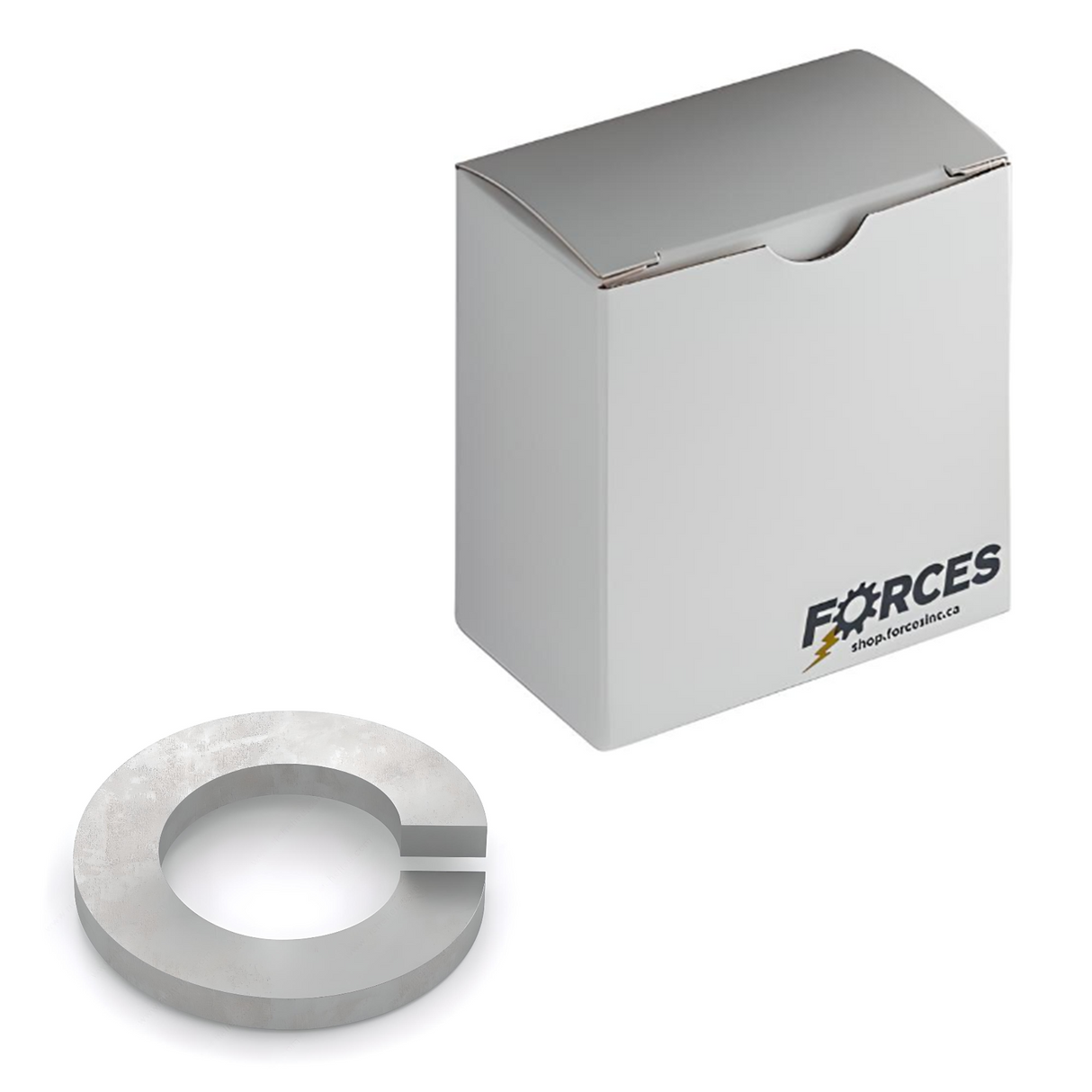 Medium Split Lock Washer 1/4" - Hot-dip Galvanized