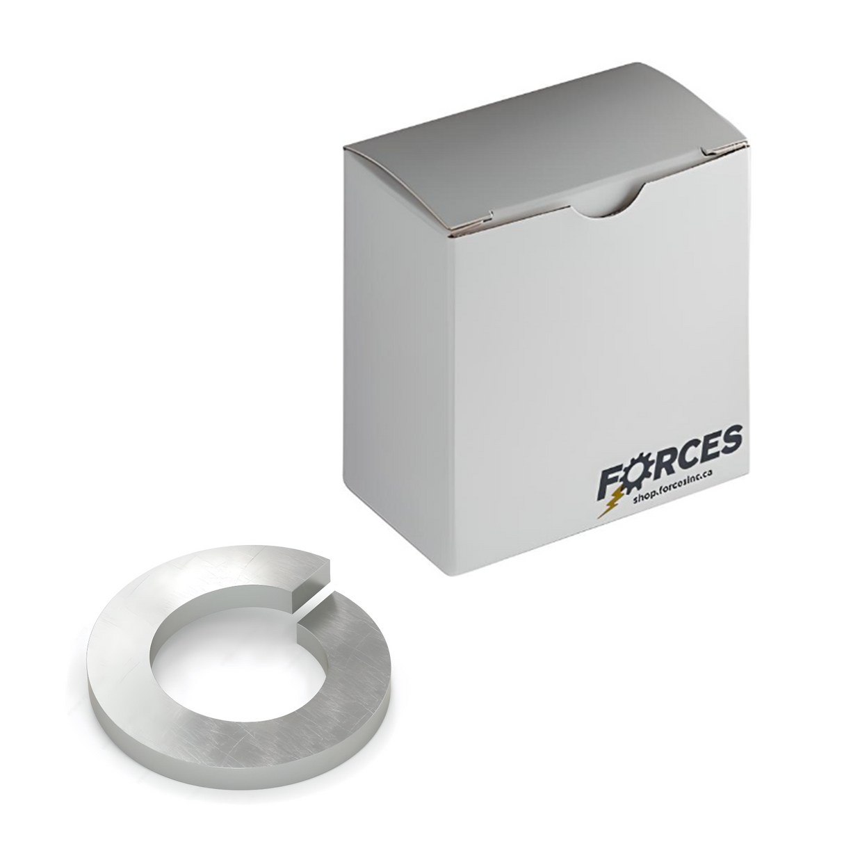 Medium Split Lock Washer 1/2" - Zinc Plated