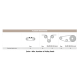 MTD3 Open End Timing Belt 15mm Wide - Steel Cord | L3M-15URS