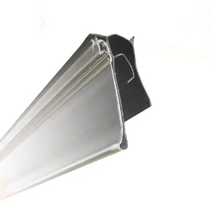 Moulure, noir, avec fenêtre, pour tabette de broche, 1,25'' x 46,5''