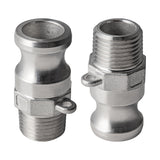 Type F Camlock Fitting Stainless Steel 316