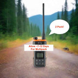 Radio bidirectionnelle Baofeng Pofung P11UV pour chemins forestiers et arrière-pays (chargement USB)