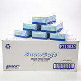 Snowsoft - 100 sheets, 2 ply Facial Tissue - 30 Boxes (PPF10030-S)