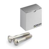 1/2"-13 x 8" Carriage Bolt Partial thread - Stainless Steel 18-8