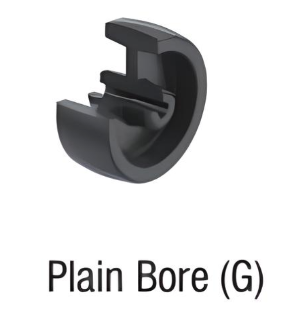 Heat Resistant Phenolic Red Caster 5" x 1-1/4" Rigid 275 lbs Plain Bore Bearing P12X Series