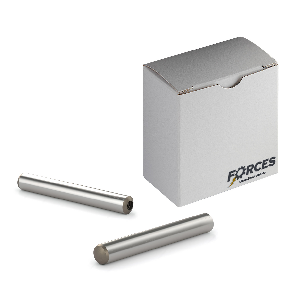M12 x 40mm DIN 7979D Pull-Out Dowel Pin Type D - Plain Steel