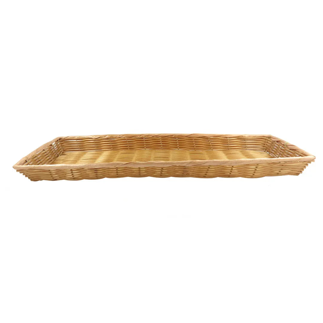 Panier en osier synthétique