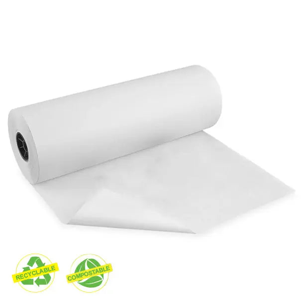 Papier kraft, blanc, basse 40