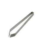 Pincette avec bout en biseau (inox) pour arête de poisson