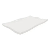 Plat rectangulaire avec bordure en vague