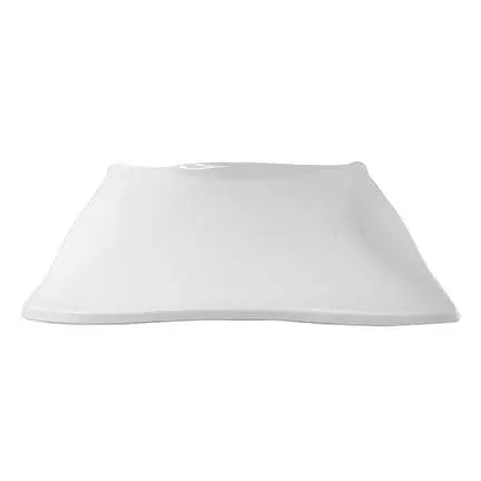 Plat rectangulaire avec bordure en vague