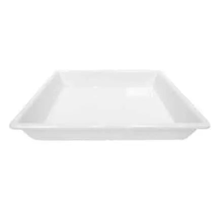 Plat rectangulaire en mélamine