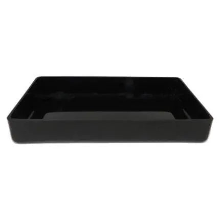 Plateau rectangulaire de comptoir, coin carré, 2" hauteur