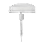Porte-carte pivotant en plastique transparent 2" x 3" | Présentoir rotatif