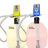 Gas & Diesel Pump Pack - PumpMatic Super Gas Pump Fuel Transfer Pump for Gas, Diesel, Kerosene + 3 Power Sources w/ 4.25ft Hose Siphon