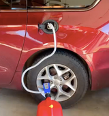 PumpMatic Super Gas Pump Fuel Transfer Pump for Gas, Diesel, Kerosene + 3 Power Sources w/ 4.25 Ft Hose
