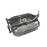 21" x 17" (535mm x 435mm) Rectangular Manway (WZE-B) - SS304/Silicone