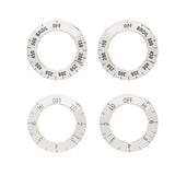 Black Oven Control Knob Kit - Universal Fit, Part#: RK101