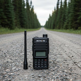Radio de survol tout-terrain Retevis RT85 B7 pour chemins forestiers et communication terrestre au Québec