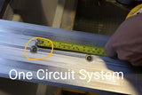 CNC Suction Blocks for circuit systems 132*75 - 50mm height (Fixed)