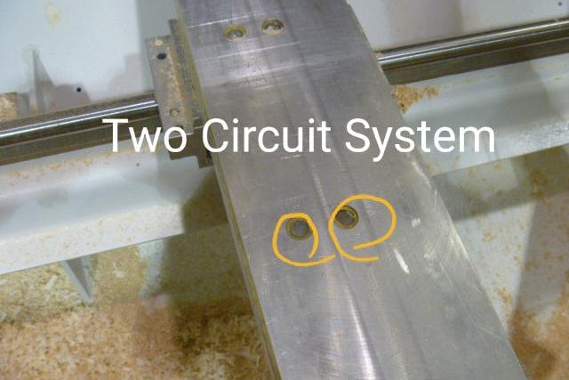 CNC Suction Blocks for circuit systems 149*75 - 50mm height (Fixed)