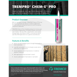 TREMPRO CHEM X PRO Adhesive/Sealant