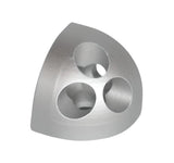 Aluminium triangulaire arrondi série 10 avec vis de montage