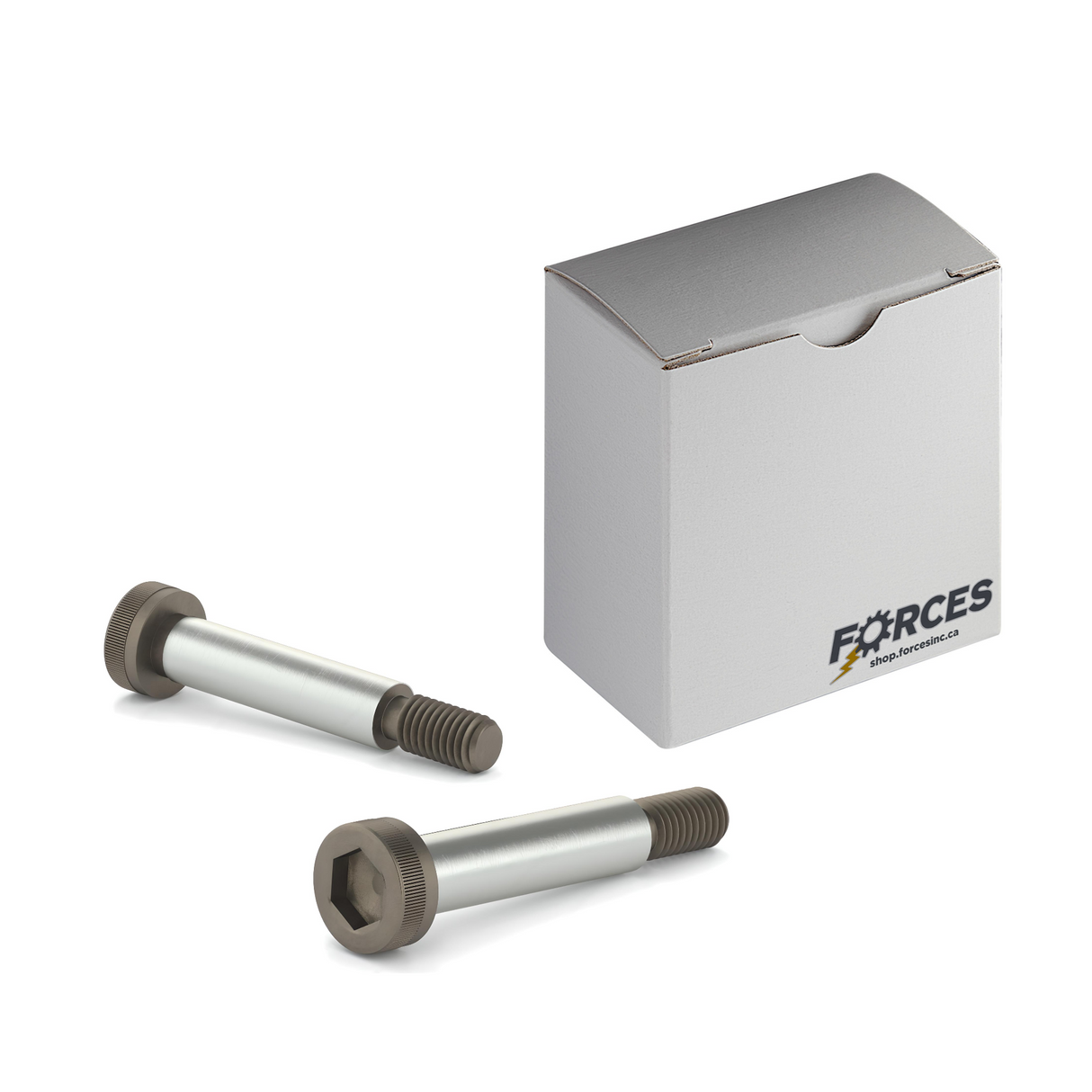 Shoulder Screw M8-1.25 x 10mm x 40mm - Plain Steel ISO 7379