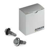 #10 x 3/4" Metal Roofing Screw Hex Head W/ Washer Self-Drilling TEK #3 Point - Steel Silver RUSPERT