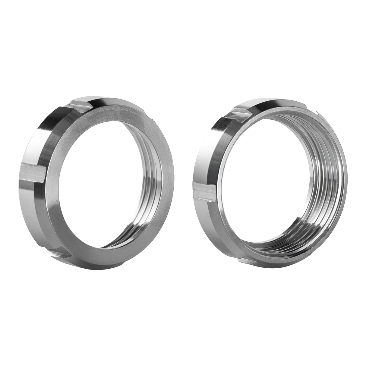 13R SMS Round Nut 2-1/2" - SS 304