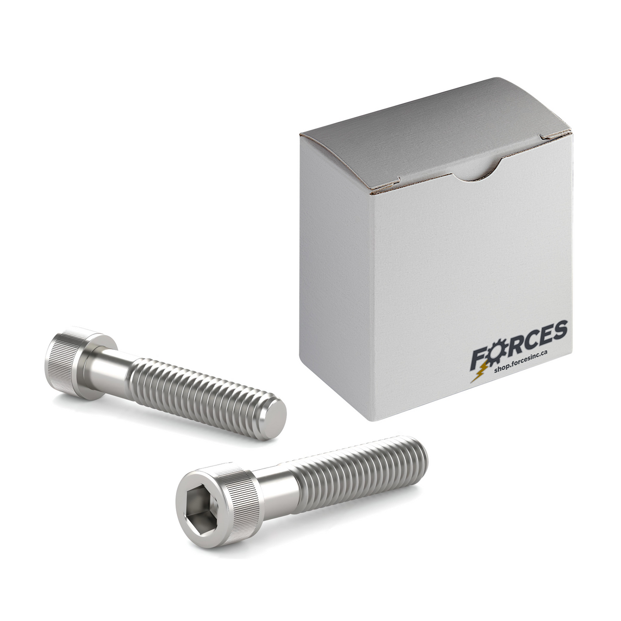 #10-32 x 1-1/2" Socket Head Cap Screw Partial Thread - Stainless Steel 18-8