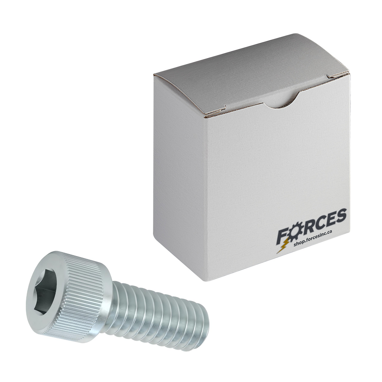 M6-1.0 x 20mm DIN 912 Socket Head Cap Screw Full thread - Zinc Plated Class 12.9