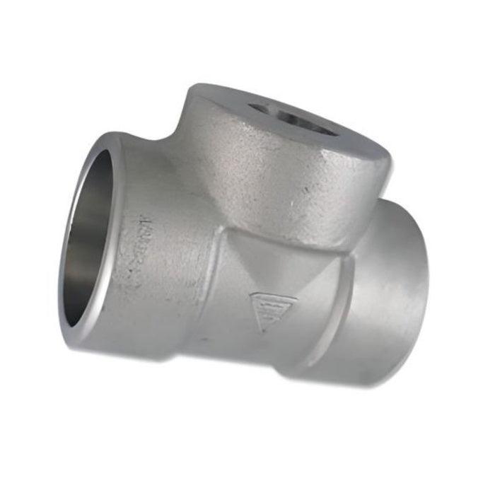 Reducing Tee Socket Weld #3000 - Stainless Steel 304/304L