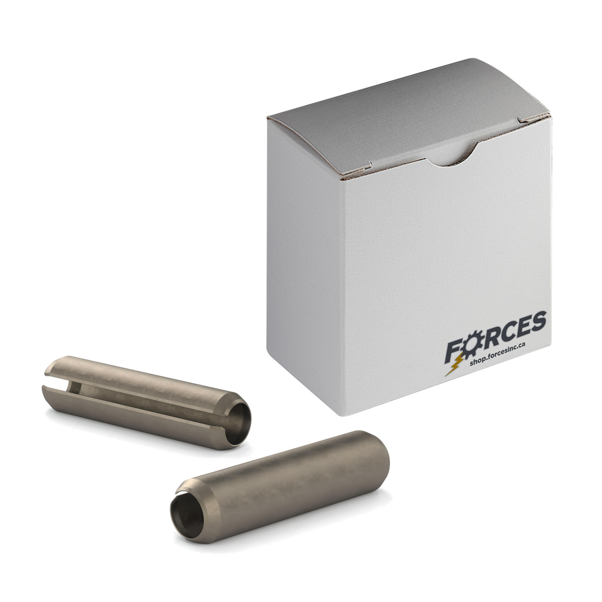 M5 x 12mm DIN 1481 Spring Pin - Plain Steel