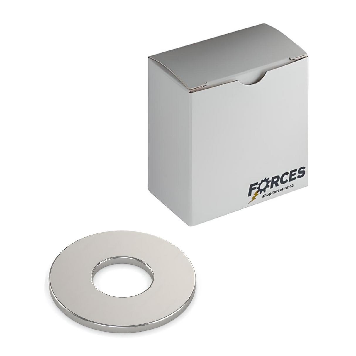 Standard Flat Washer 3/8" x 0.875" O.D. - Stainless Steel 18-8